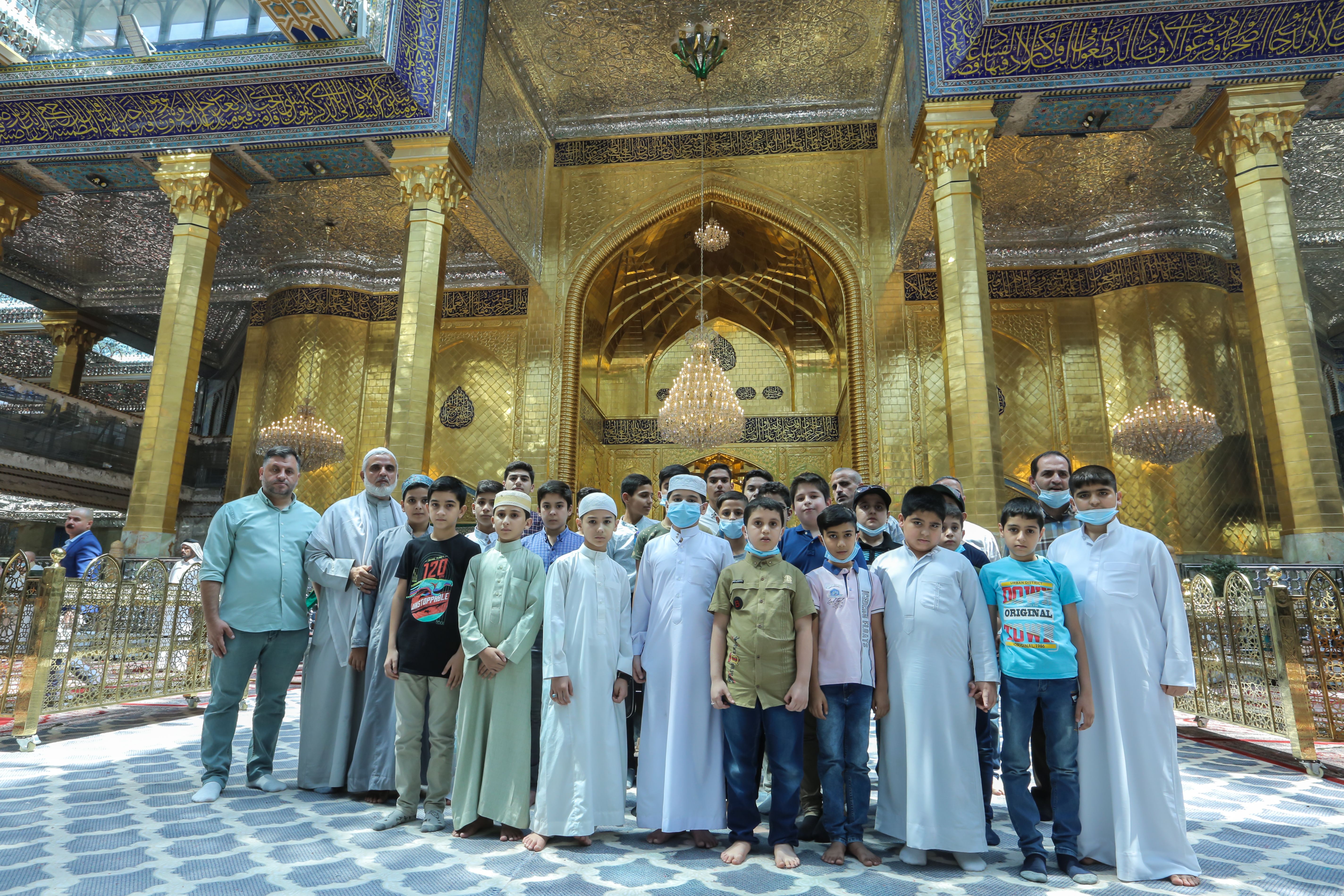 معهد القرآن الكريم فرع بغداد يقيم برنامجًا دينيًا وترفيهيًا لطلبة حفظ الكتاب العزيز