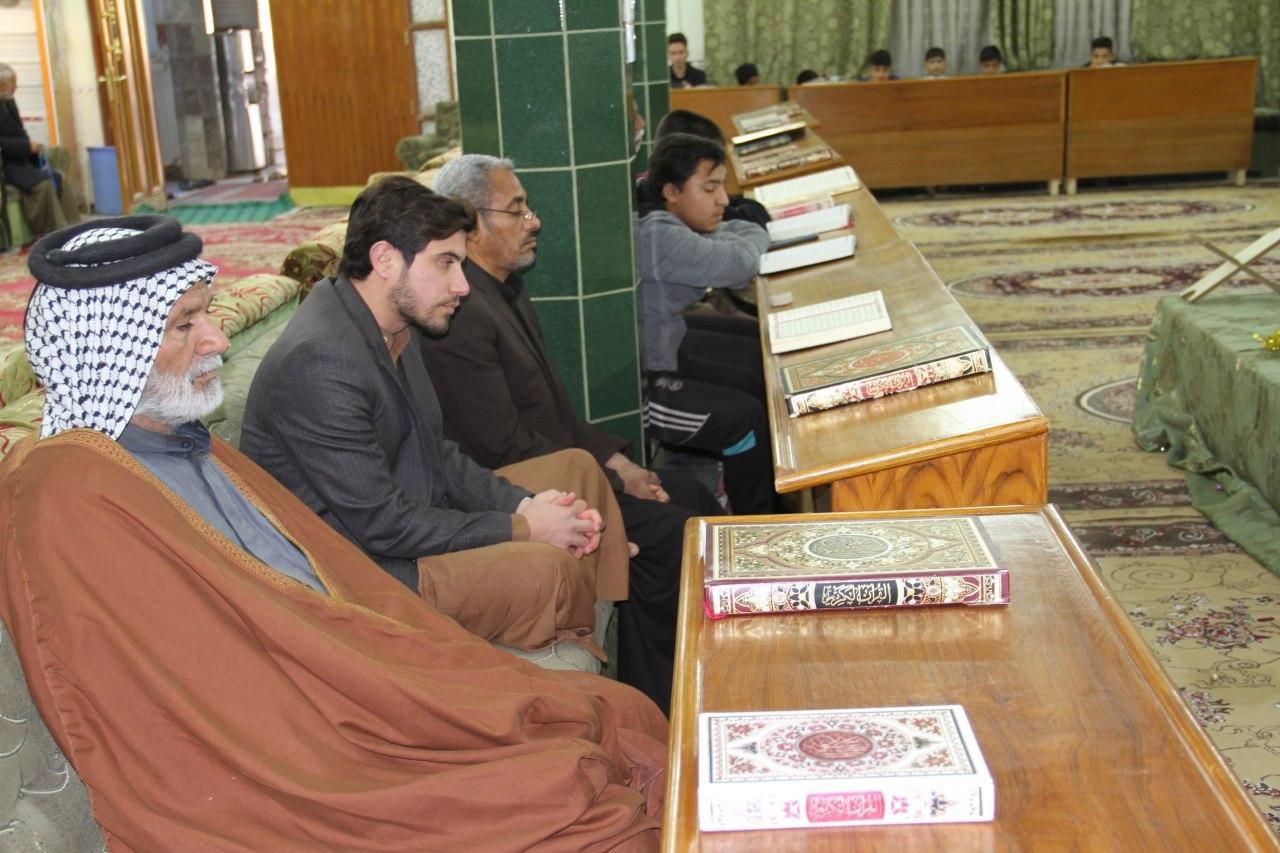 تزامناً مع استشهاد فاطمة الزهراء (عليها السلام) يقيم فرع معهد القرآن الكريم في الهندية محفلاً قرآنياً مباركاً