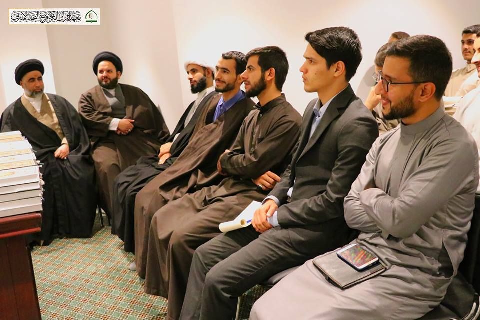معهد القرآن الكريم فرع النجف الأشرف يفتتح دورة في حفظ القرآن الكريم لطلبة العلوم الدينية في مدرسة الإمام الخوئي (قدس).