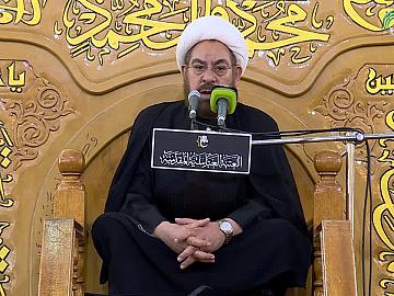 مجلس عزاء بمناسبة ذكرى استشهاد عم الرسول (صلى الله عليه وآله) حمزة بن عبد المطلب يرتقي المنبر فضيلة الشيخ علي شكري