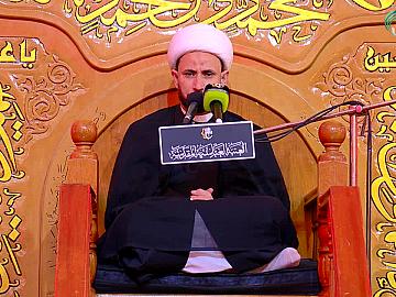 مجلس عزاء بذكرى استشهاد الامام الجواد (عليه السلام) يرتقي المنبر فضيلة الشيخ عماد الناصري