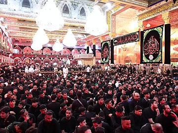 في صحن مرقد أبي الفضل العباس (عليه السلام).. هيأة شباب الفاضلية تقيم مجلس عزاء بذكرى شهادة الإمام السجاد (عليه السلام)