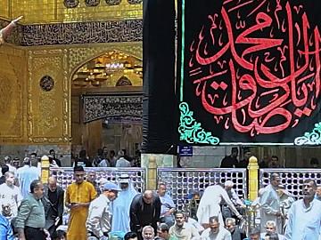 خلال سلسلة محاضرات ...زائرو العتبة العباسية المقدسة يُحيون ذكرى شهادة الإمام الصادق (عليه السلام).