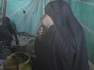 "فقدت ولدها أثناء خدمته في الموكب لكنها لم تتوقف عن خدمة الزائرين"