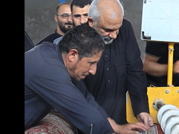 العتبة العباسية المقدسة تعلن بدْء التشغيل التجريبي لمعمل غسل السجاد والمفروشات