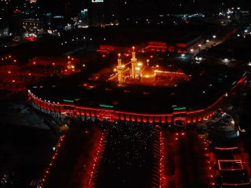 من تبديل الراية إلى ليلة الوحشة.. هكذا أحيت جموع المحبين  الأيام العشرة الأولى من شهر المحرم الحرام لعام 1448 هـ في كربلاء