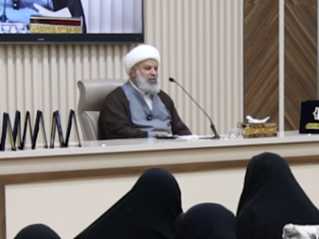 (دور العلم وأهمية التبليغ).. محاضرة ضمن حفل تخرج طالبات جامعة أم البنين (عليها السلام) الإلكترونية