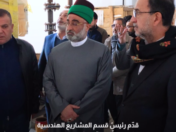 الأمين العامّ للعتبة العبّاسية المقدّسة يطّلع على نسبة الإنجاز في مشروع مستشفى الزكي في بابل..