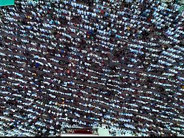 صلاة عيد الاضحى من بين الحرمين الشريفين 1445هـ