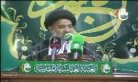 كلمة الامانة العامة للعتبة العباسية المقدسة يلقيها السيد احمد الصافي (دام عزه)ـ