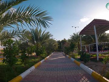 الحزام الأخضر محطة ترفيه خضراء لأهالي كربلاء
