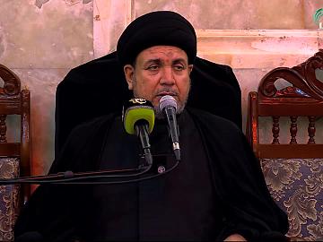 محاضرة دينية - 6 شهر محرم الحرام- يلقيها فضيلة السيد هشام البطاط في تشريفات العتبة العباسية المقدسة