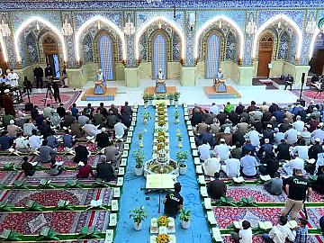 المحفل القرآني المرتل من العتبة العباسية المقدسة - 4 رمضان ١٤٤٥ هـ
