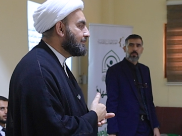 العتبة العباسية المقدسة تختتم برنامج بصمة مرشد لتطوير مهارات الملاكات التربوية في بغداد.