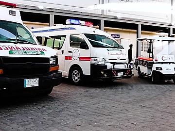 قسم الآليات يخصص عجلات إسعاف للعمل على مدار الساعة