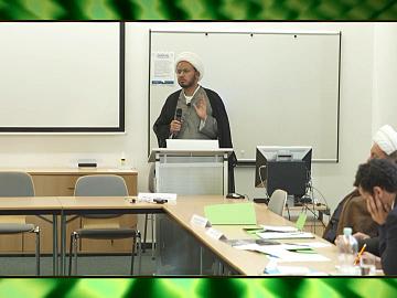 المؤتمر الفكري الأول المانيا كوتنكن العلوم الاسلامية بين العتبة العباسية المقدسة وجامعة كوتنكون الشيخ علي الغزي