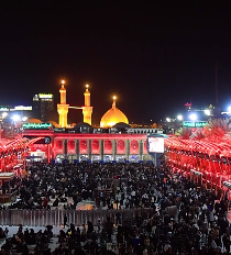 المؤمنون يحيون ليلة الجمعة الأخيرة من شهر رجب عند مرقد أبي الفضل العباس (عليه السلام)..