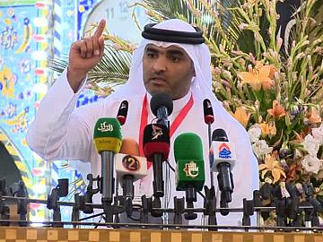 مهرجان ربيع الشهادة الثقافي العالمي الحادي عشر/ الشعر القريض/ الشاعر احمد الرضي