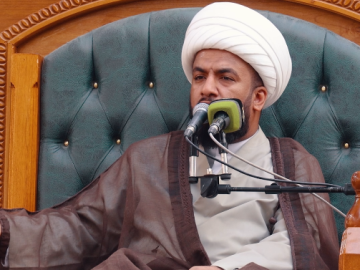 شعبة الخطابة تقيم مجلساً عزائياً لإحياء ذكرى شهادة السيدة الزهراء (عليها السلام)وفق الرواية الأولى