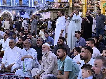 محاضرة دينية -24 شهر رمضان - يرتقي المنبر السيد احسان الحكيم