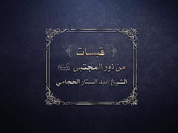 قبسات من نور المجتبى (عليه السلام)