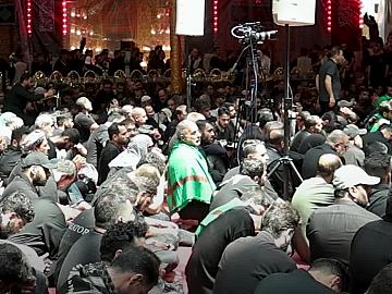 بحضور جمع من الزائرين.. شعبة الخطابة تقيم مجلس عزائها في اليوم التاسع من المحرم