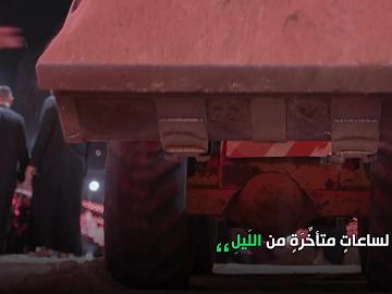 مداخل العتبة العباسية المقدسة والصحن الشريف يكسوها التراب