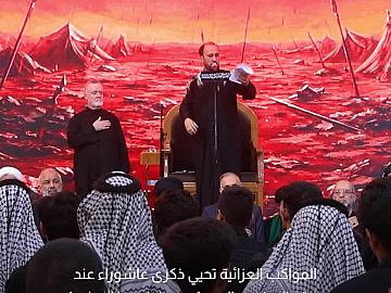 بالتعاون مع العتبة العباسية المقدسة... المواكب العزائية  في كركوك تحيي ذكرى عاشوراء عند مرقد الإمامين العسكريين(عليهما السلام)