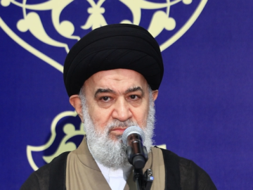قبسات من كلمة سماحة السيد الصافي في حفل إزاحة الستار عن مصحف النجف الأشرف