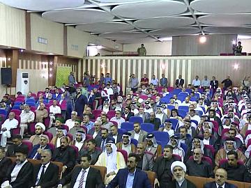 مؤتمر الامام الحسين عليه السلام السادس للشعائر والمواكب الحسينية وبالتعاون مع ممثلية محافظة واسط - حفل إفتتاح