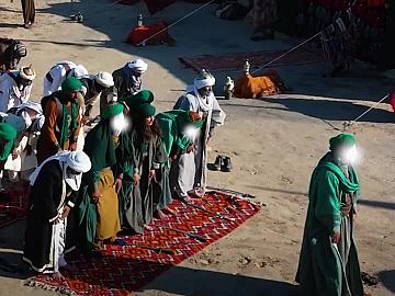 بدعمٍ من العتبة العبّاسية المقدّسة.. موكبُ الزهراء (عليها السلام) يجسّد واقعة الطفّ بعملٍ تمثيلي..