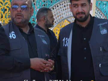 مع تزايد الزخم.. قسم الشعائر يضاعف جهوده لتنظيم سير المواكب الصباحية في الثامن من المحرم