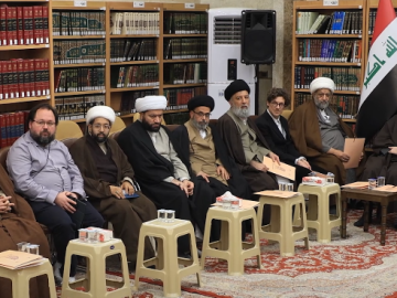 الهيأة العليا لإحياء التراث تقيم جلسة حوارية عن تراث الشيخ الطوسي على هامش المؤتمر التمهيدي العلمي الأول لألفية حوزة النجف الأشرف