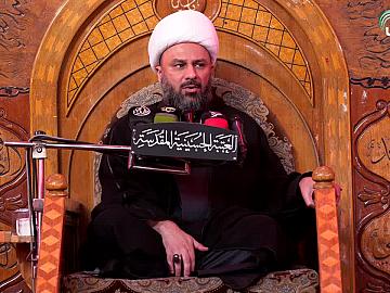 محاضرة دينية بمناسبة حلول شهر محرم الحرام - يلقيها فضيلة الشيخ زمان الحسناوي  6 محرم الحرام