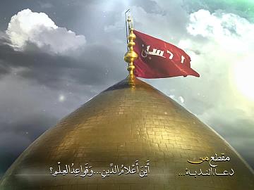 من دعاء الندبة  ( أَيْنَ أَعْلامُ الدِّينِ وَقَواعِدُ العِلْمِ؟ )