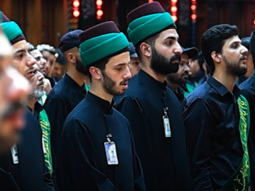 خَدَمة العتبة العباسية المقدسة يستذكرون وصول سبايا آل البيت (عليهم السلام) إلى الشام