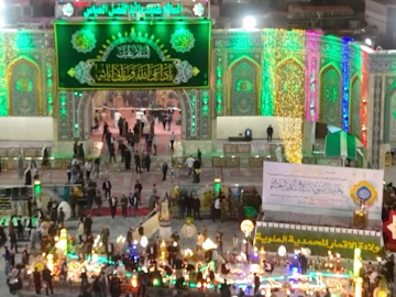 انطلاق فعاليات مهرجان الشموع السنوي الـ 26 بذكرى ولادة الإمام المهدي (عجّل الله فَرَجه)