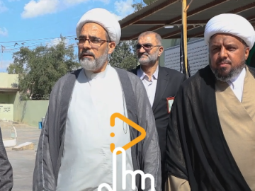 وفد العتبة العباسية المقدسة يزور قضاء طوزخورماتو في محافظة كركوك ويتسلم تبرعات الأهالي لدعم الشعبين اللبناني والإيراني