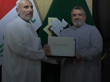 العتبة العباسية المقدسة تكرّم المواكب الحسينيّة المساهمة في خدمة الزائرين
