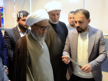 وفد العتبة العباسية المقدسة يطلع على الأجنحة المشاركة في مهرجان عين الحياة بنسخته الرابعة