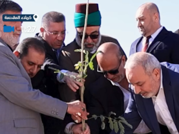 تشجير طريق يا حسين.. خطوة لزيادة المساحات الخضراء وخدمة الزائرين