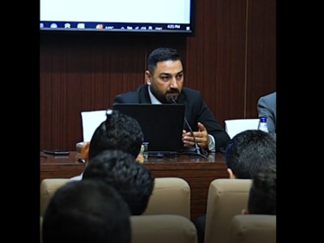 قسم العلاقات ينظّم محاضرةً توعوية وورشةً تدريبية للمشاركين في مخيم فتية الكفيل الوطني العاشر