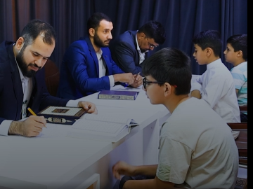 المجمع العلمي يجري الاختبارات المركزية لطلبة مشروع حفظ القرآن الكريم