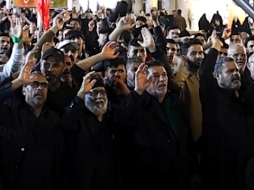 بالتعاون مع العتبتين المقدستين الحسينية والعباسية.. موكب أهالي كربلاء يحيي ذكرى أربعين السيدة زينب (عليها السلام) في النجف الأشرف