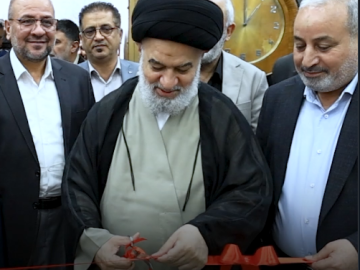 بالتزامن مع ذكرى المولد النبويّ.. سماحة السيد الصافي يفتتح مخزن النفائس في متحف الكفيل