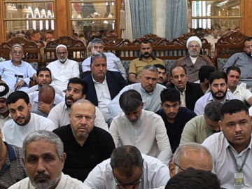 العتبة العباسية المقدسة تعقد مجلس عزائها الأسبوعي استذكارًا لمصائب أهل البيت (عليهم السلام).