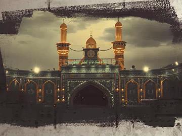 مراسيم تشييع جثمان سماحة المرجع الديني الكبير السيد محمد سعيد الحكيم (قدس سره) من العتبتين المقدستين الحسينية والعباسية 26 محرم 1443هـ