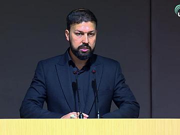 الجلسة البحثية المسائية - مهرحان فتوى الدفاع المقدسة الثامن