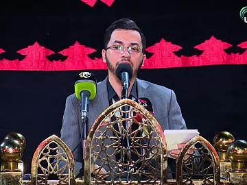 مراسيم رفع راية كريم أهل البيت الامام الحسن (عليه السلام) من بين الحرمين الشريفين