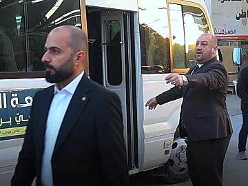 وصول الطالبات المشاركات في حفل تخرّج بنات الكفيل العاشر إلى العتبة العبّاسية المقدّسة